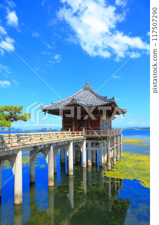 Shiga Prefecture Otsu City Ukimido (Mangetsuji Temple) 117507290