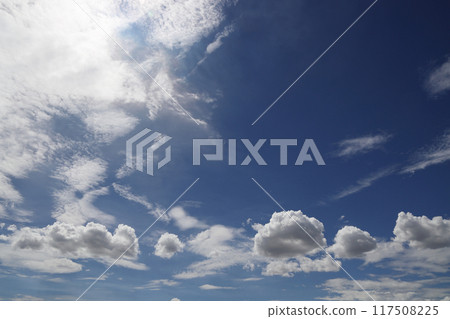 夏天的藍天白雲 117508225