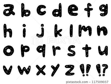 手寫字母套裝、羅馬字母裝飾套裝 手寫字母套裝、羅馬字母裝飾套裝 117509037