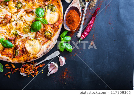 tasty pizza tasty pizza 117509365