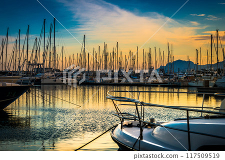 Yacht port Yacht port 117509519