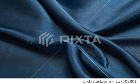 藍色布料背景素材 藍色布料背景素材 117509801