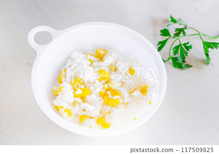 Corn rice Corn rice 117509825