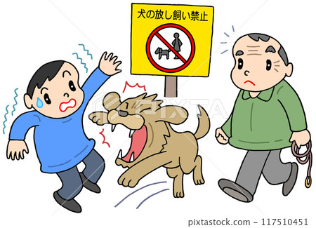 社會議題 - 禁止寵物/狗自由活動、不拴繩和自由放養 117510451