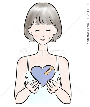 Heart Sad Girl Main Line Black Bob Heart Sad Girl Main Line Black Bob 117511118