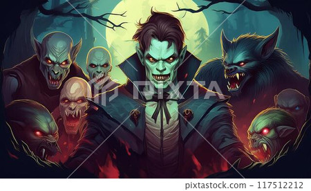 Vampires and Werewolves 117512212