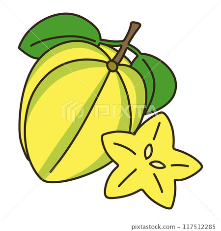 Star fruit Star fruit 117512285