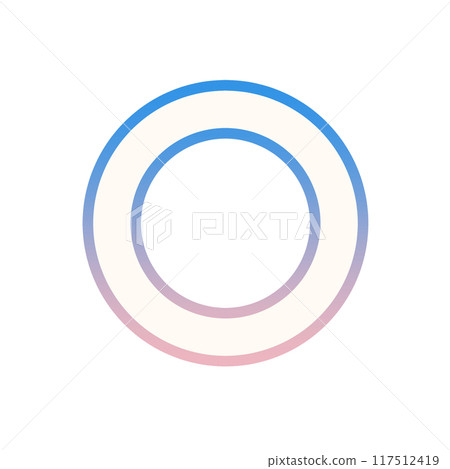 Gradient circle Gradient circle 117512419