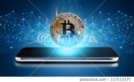 Blockchain and crypto currency technology for creative business information design 117513375