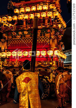 Autumn Takayama Festival Yoi Matsuri Hida Takayama 117515309