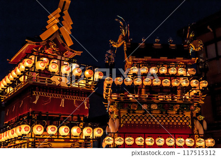 秋季高山祭 祭典 飛驒高山 秋季高山祭 祭典 飛驒高山 117515312