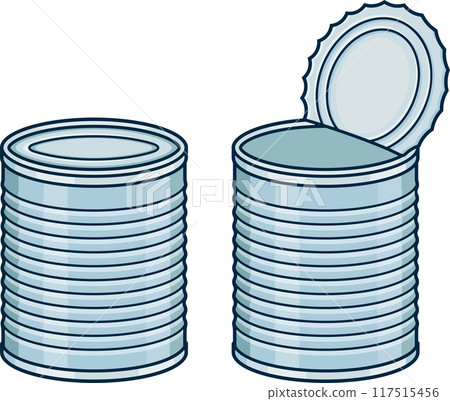 Tin can drawing set 117515456