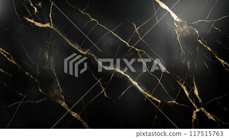 Black gold marble texture pattern. Luxury background for design.  117515763