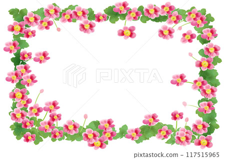Autumn chrysanthemum flower card 4 117515965
