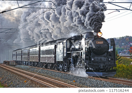 Tohoku Main Line Maezawa-Rikuchu Orihara JR East C61-20 + old passenger car (Takasaki) 117516244