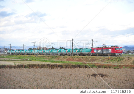 Tohoku Main Line Mizusawa-Kanagasaki JR Freight EH500-34 (Sendai) 117516256