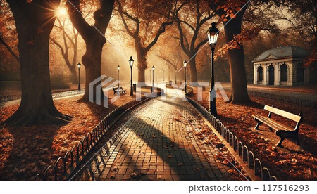 Autumn park 117516293