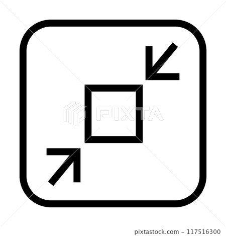 尺寸縮小圖示說明 117516300