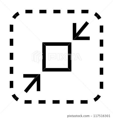 尺寸縮小圖示說明 117516301