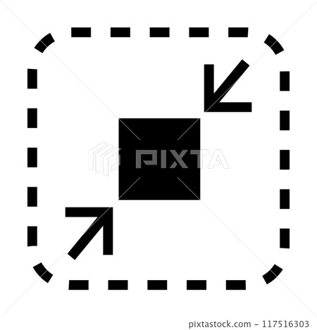 尺寸縮小圖示說明 117516303