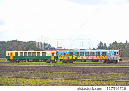 Hitachinaka Seaside Railway Nakane-Nakaminato Kiha 37100-03 + Kiha 3712 117516726