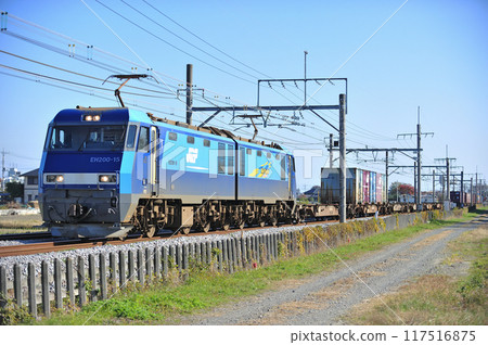 Takasaki Line Kumagaya-Gyoda JR Freight EH200-15 (Takasaki) 117516875