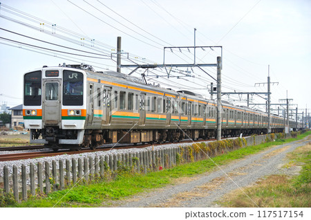 高崎線 行田熊谷 JR 東日本 211 系列 A37 編組（高崎） 117517154