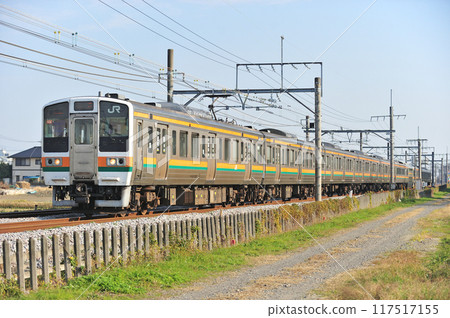 高崎線 行田熊谷 JR 東日本 211 系列 C5 編組（高崎） 117517155