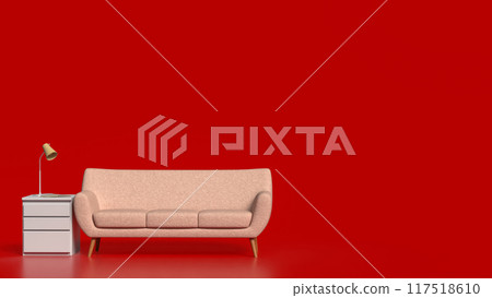 The Furniture for interior design or House decor  concept 3d rendering. 117518610