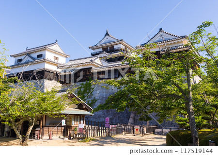 Matsuyama City, Ehime Prefecture, Japan's 100 Great Castles, Matsuyama Castle, Multi-Tower Castle Matsuyama City, Ehime Prefecture, Japan's 100 Great Castles, Matsuyama Castle, Multi-Tower Castle 117519144