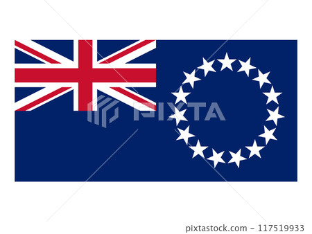 國旗庫克群島 117519933