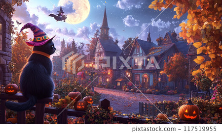 Black Cat and Witch Encounter 2 Black Cat and Witch Encounter 2 117519955