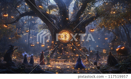 Magical Forest Night 1 Magical Forest Night 1 117519957