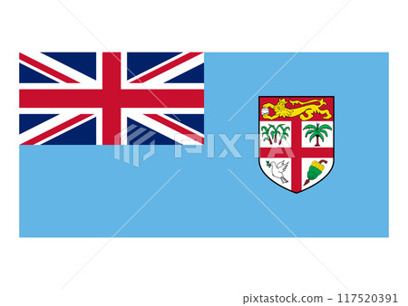 National flag Fiji 117520391