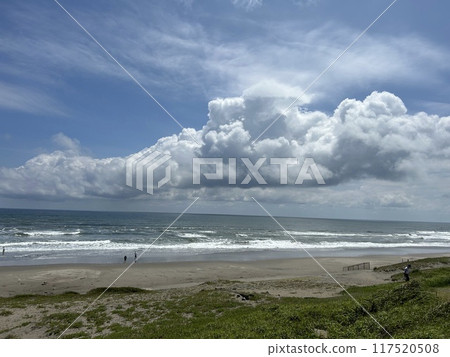 這是大竹海岸的海灘。 117520508
