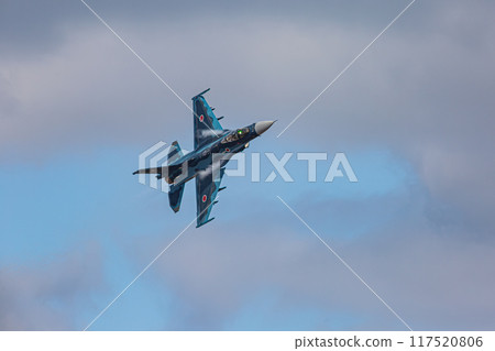 戰鬥機在天空中飛行 117520806