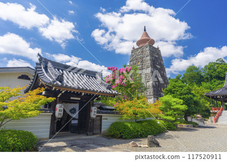 京都的夏天,妙滿寺,佛舍利塔 京都的夏天,妙滿寺,佛舍利塔 117520911