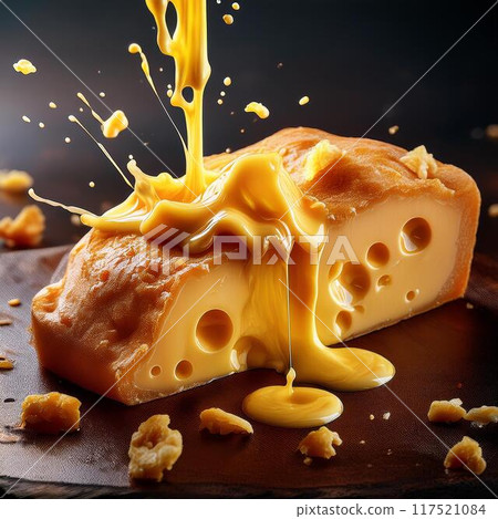 美味的起司糖粉奶油細末 美味的起司糖粉奶油細末 117521084