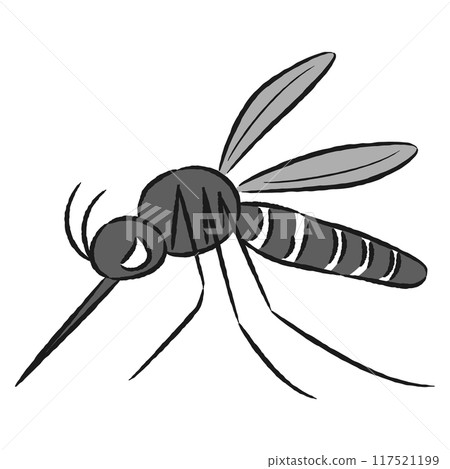簡單的蚊子圖 117521199