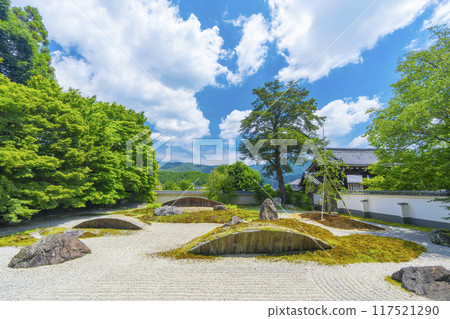 Summer in Iwakura, Kyoto, Jisso-in Temple, "Garden of the Heart" 117521290