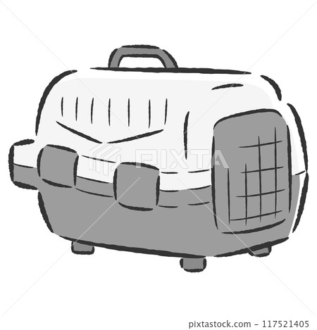 寵物箱插畫 117521405