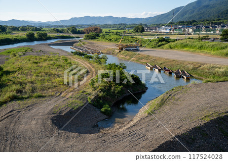 Landscape with river Landscape with river 117524028