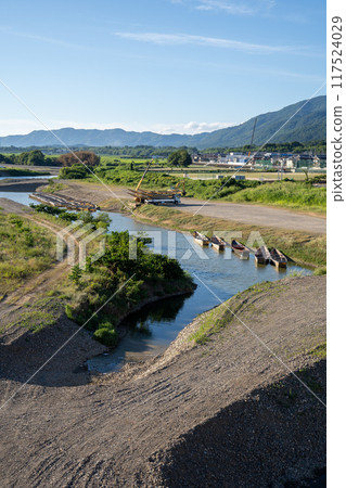 Landscape with river 117524029