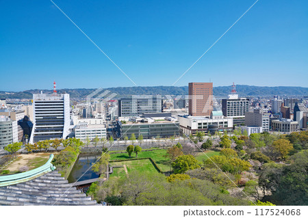 [從和歌山城俯瞰和歌山市] 和歌山縣和歌山市 117524068