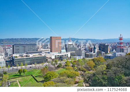[Overlooking Wakayama City from Wakayama Castle] Wakayama City, Wakayama Prefecture 117524088