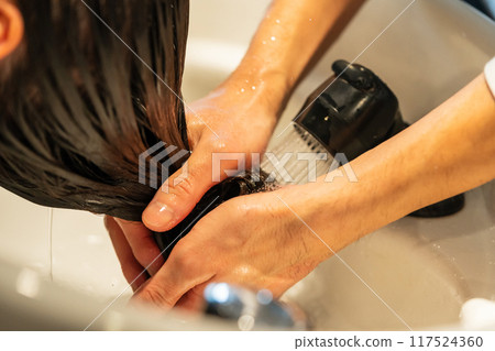 hair, shampoo, Washing Hair 117524360