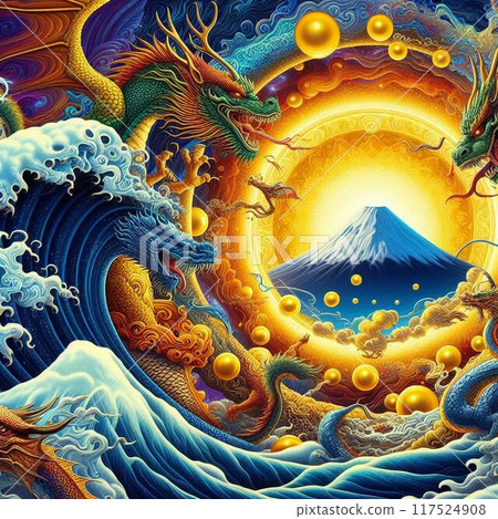 A dragon living in another dimension 117524908