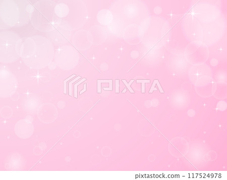 Sparkling, bokeh, frame material, top, pink 117524978