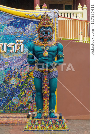 Wat Pahuaylad is landmark in Thailand 117525411