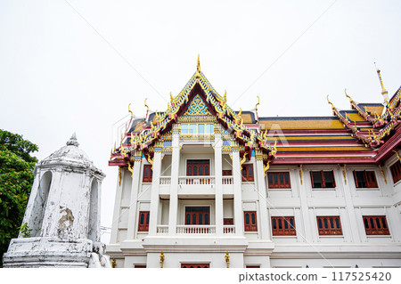 Wat Hong is landmark in Thailand 117525420